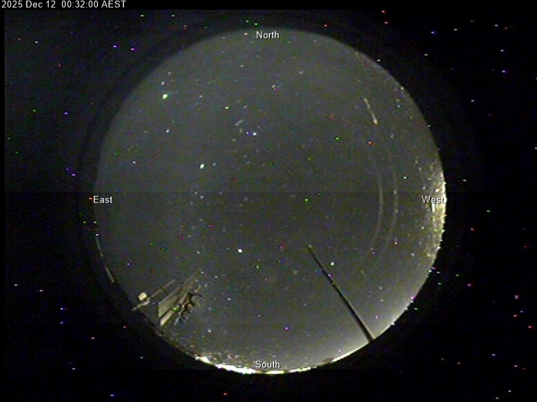 current all sky camera image